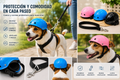 CASCO CORREA PROTECTOR DE MASCOTAS